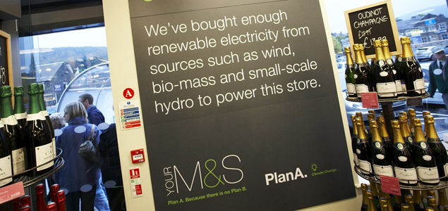 M&S the First of Few Companies That Come to UK Consumers’ Minds as Being Environmentally Responsible