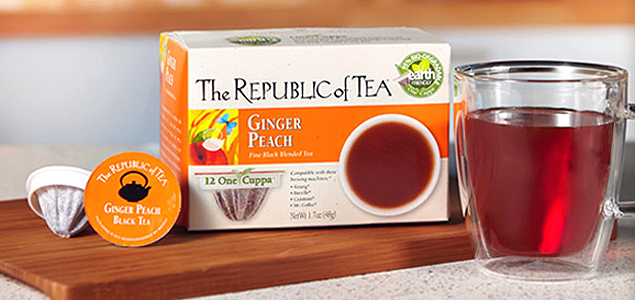 Republic of Tea Launches 95% Biodegradable Single-Serve Pod