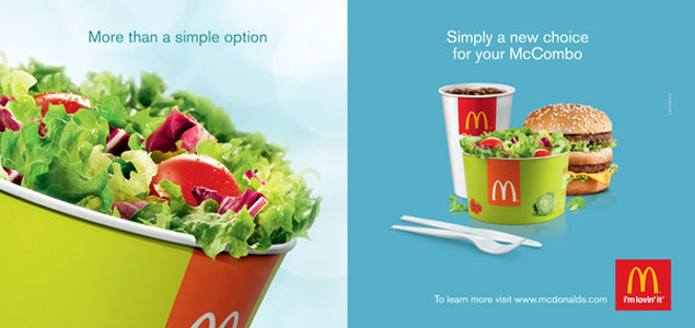 McDonald's Announces Commitment to Promote Balanced Food and Beverage Choices