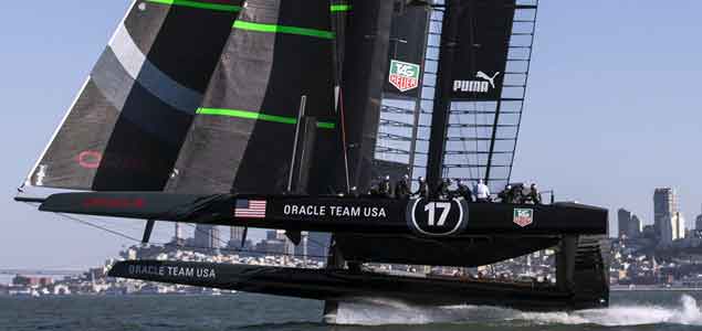 Boeing, Oracle Team USA Partner to Recycle Composites in America's Cup-Class Yacht