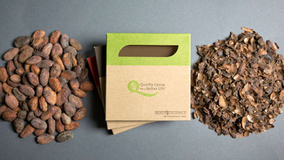 How Sweet: Chocolate Bars Can Now Be Wrapped in Paper Made from Cocoa Husk Waste