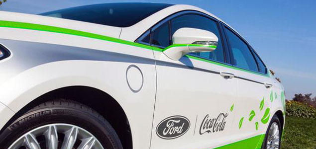 Driving Innovation: Coke and Ford Unveil Fusion Energi with Interiors Made from PlantBottle Technology™