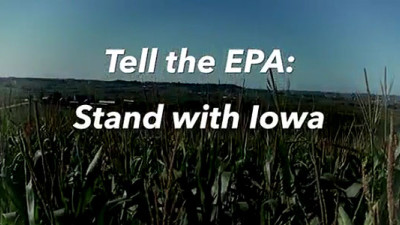 New TV Ad in Iowa Enlists Public's Help to Save Renewable Fuel Standard