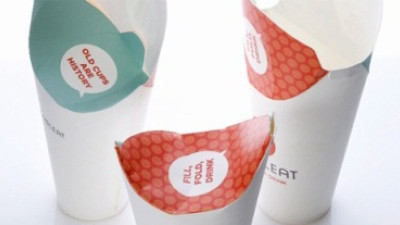 Redesigned Coffee Cup Does Away With Plastic Lids