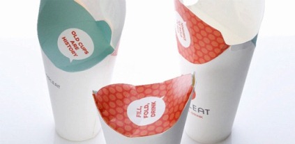 Redesigned Coffee Cup Does Away With Plastic Lids