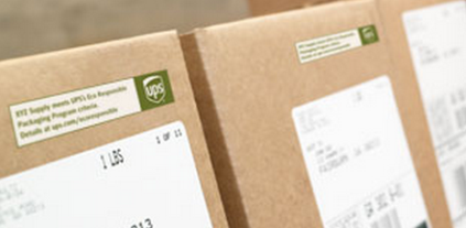 UPS Grants First Eco-Packaging Certification