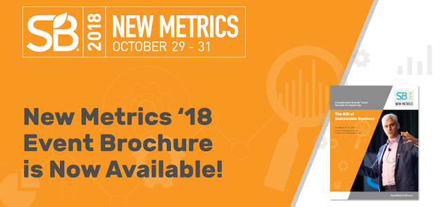 Sustainable Brands Announces New Metrics 2018