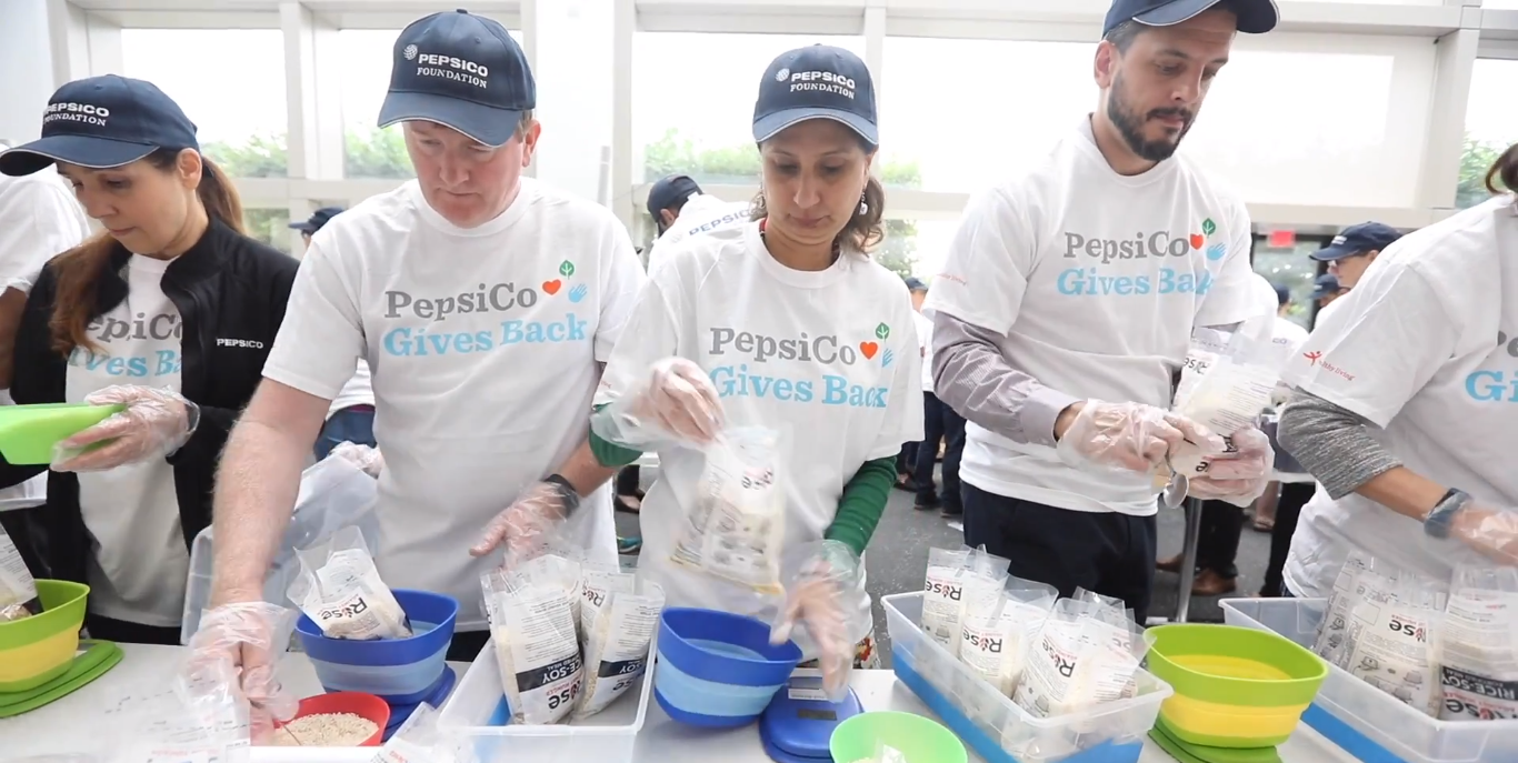 PepsiCo Employees To Pack More Than One Million Nutritious Meals For Underserved Communities In Westchester County And Latin America