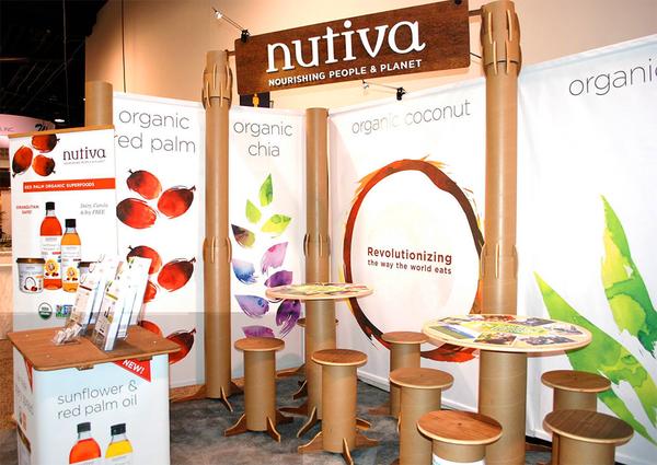 Introducing the Recyclable Tube Tradeshow Booth Building System