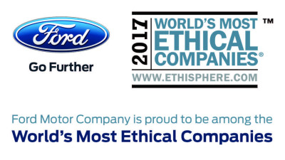 Corporate Responsibility Puts Ford Among World's Most Ethical Companies for Eighth Straight Year