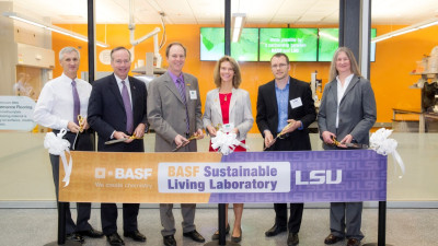 BASF Sustainable Living Laboratory unveiled at newly constructed Patrick F. Taylor Hall on the campus of Louisiana State University