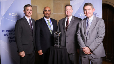 BASF named Sustainability Supplier of the Year by FCA US