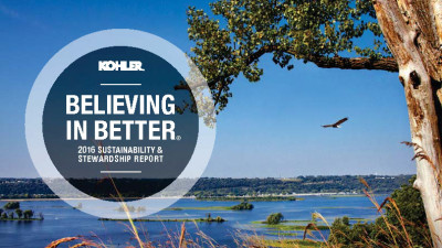 Kohler Releases 2016 Sustainability and Stewardship Report