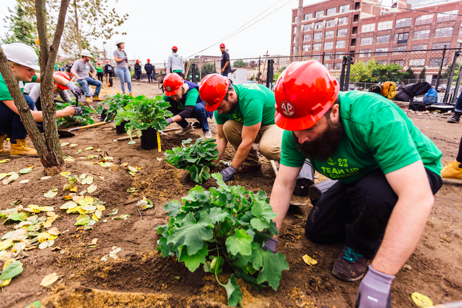 Timberland Takes Five-Year Urban Greening Commitment to Philadelphia