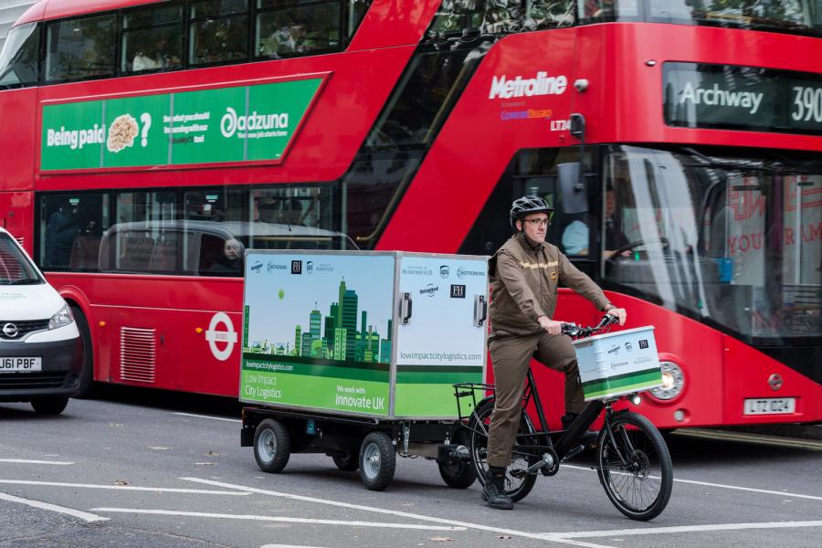 UPS Trials New And More Sustainable Urban Delivery System In London