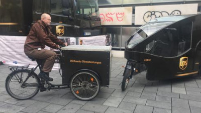 UPS Launches Sustainable Deliveries In Frankfurt