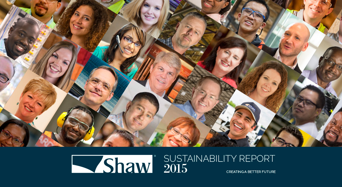 Shaw Industries Releases 2015 Sustainability Report