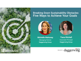 Breaking Down Sustainability Obstacles: Five Ways to Achieve Your Goals