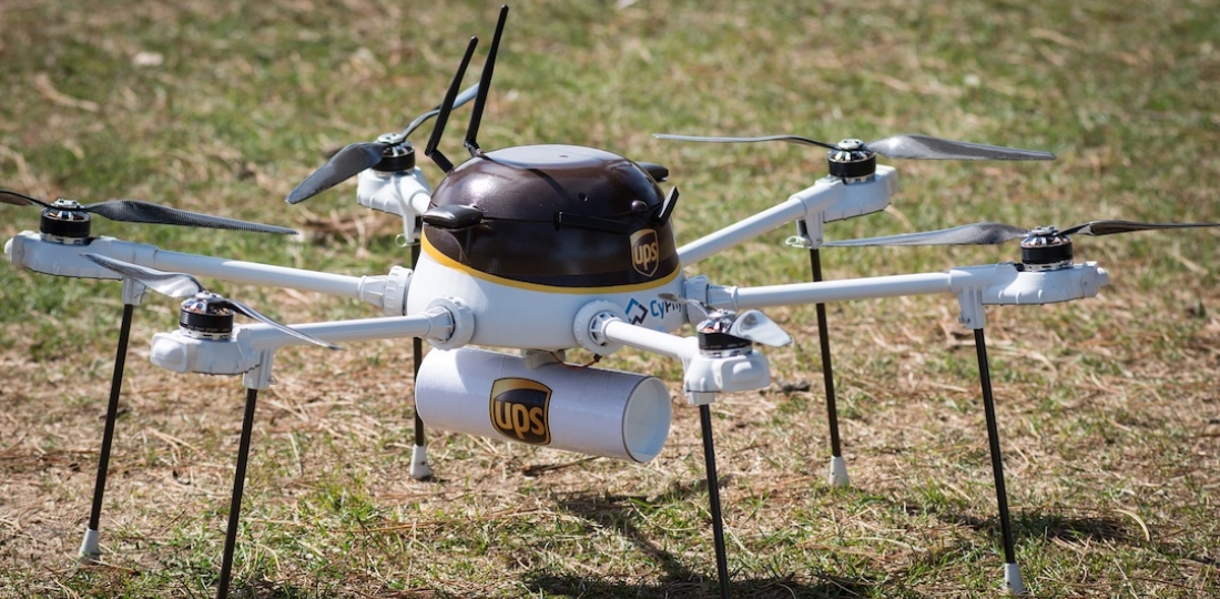 UPS Tests Medicine Delivery by Drone Off Atlantic Coast