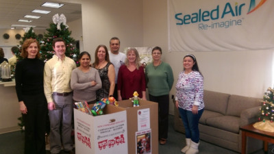 Sealed Air Corporation Donates to Toys for Tots