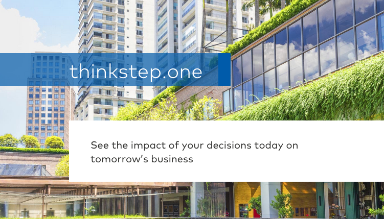 PE INTERNATIONAL Announces Rebranding as thinkstep and Introduces the thinkstep.one Technology Platform to Accelerate Sustainability for All Companies