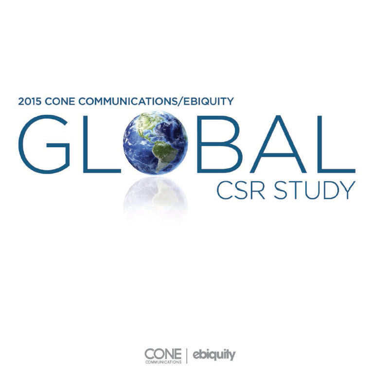 Global Consumers Willing to Make Personal Sacrifices to Address Social and Environmental Issues, According to New Research by Cone Communications and Ebiquity