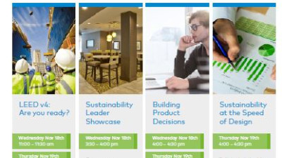 thinkstep to Exhibit and Present Solutions for Product and Corporate Sustainability in booth # 1000 at Greenbuild 2015