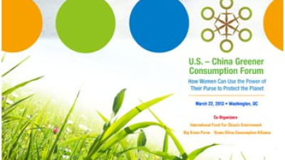 The U.S. – China Greener Consumption Forum