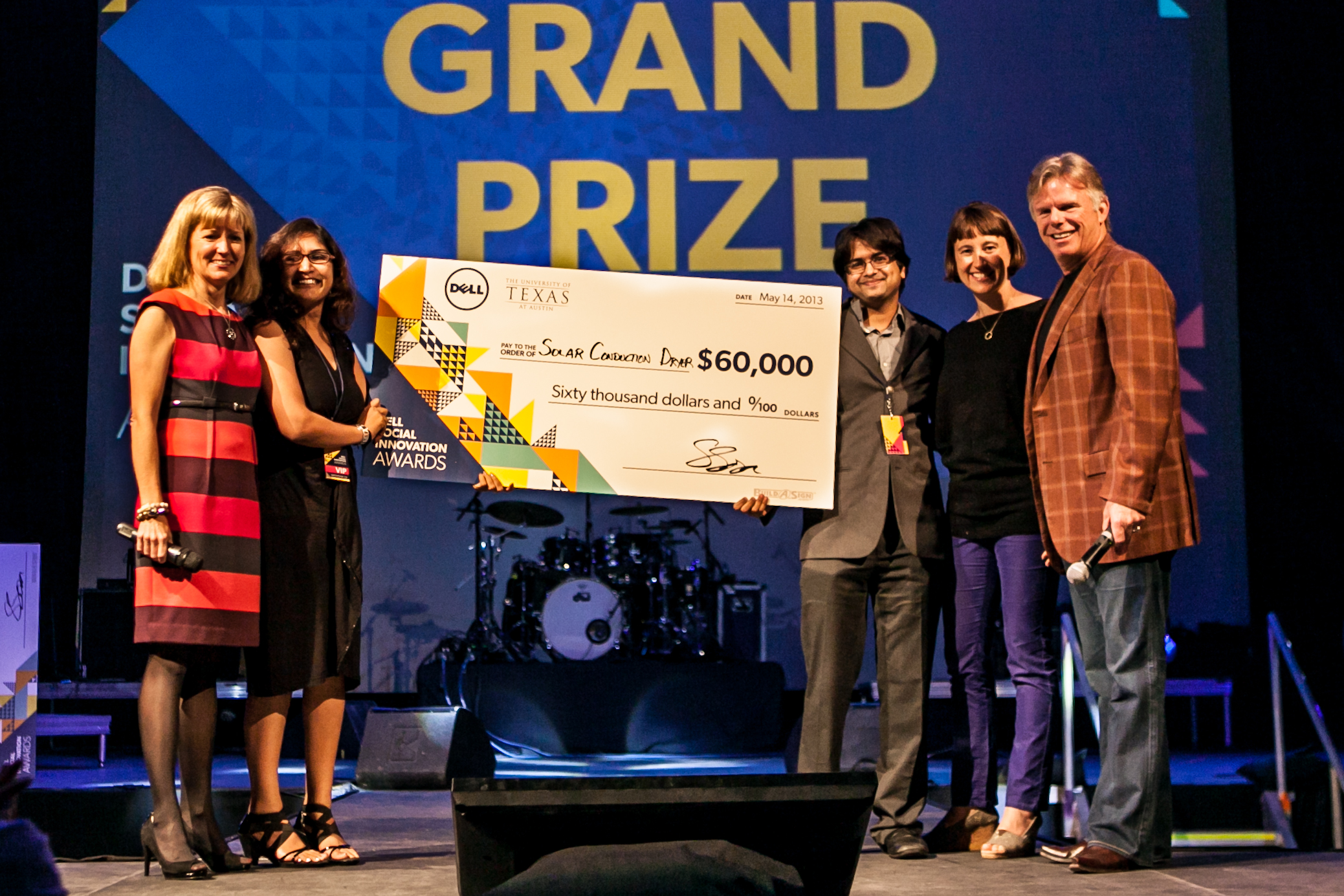 Solar Conduction Dryer Wins Grand Prize in 2013 Dell Social Innovation Challenge