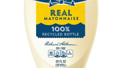 Unilever: Hellmann's Commits to Using Recycled Plastic Packaging in Over 200 Million Bottles and Jars by 2020