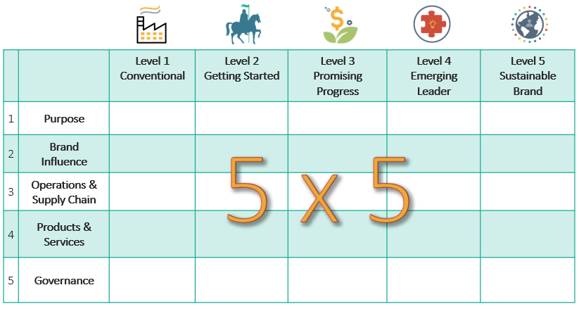 Online Self-Assessment Maps Journey to Becoming a Sustainable Brand