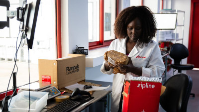 The UPS Foundation Supports Ghana’s Launch Of The World’s Largest Vaccine Drone Delivery Network