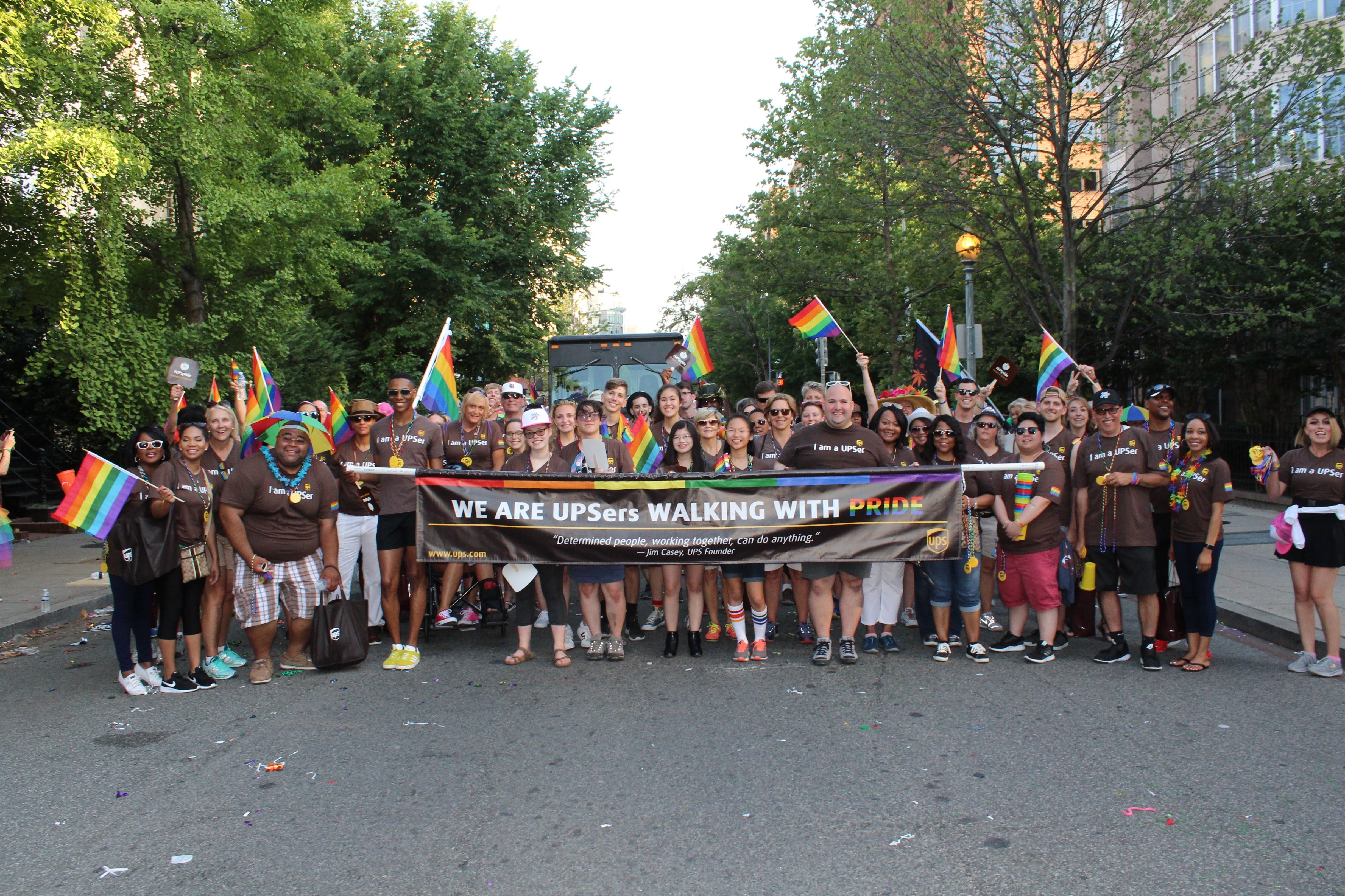 UPS Brings Commitment and Support to Pride Month