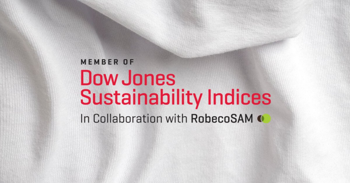 Gildan listed on the Dow Jones Sustainability Index