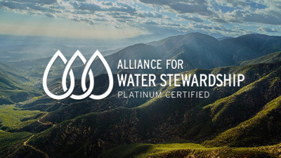Nestlé Waters Becomes First Food and Beverage Company in the World to Earn Platinum Rating under the Alliance for Water Stewardship Standard