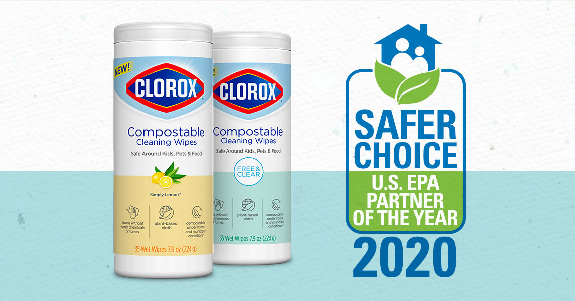 EPA Names Clorox Safer Choice Partner of the Year for Promotion of Safer Chemistry, Products