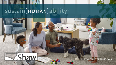 Shaw Industries Advances sustain[HUMAN]abilityTM Efforts
