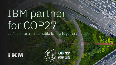 IBM Officially Announced as COP27 Technology Partner