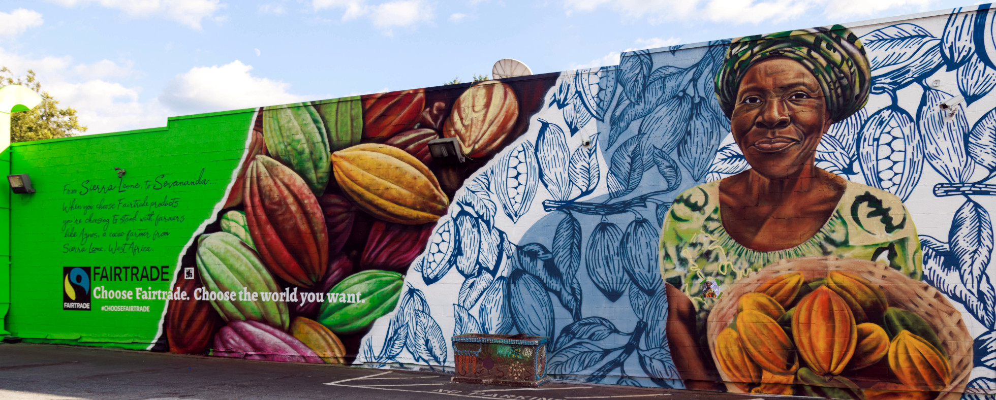 3rd Annual Fairtrade Mural Campaign Reminds Us All to Prioritize a Fair Deal for Farmers