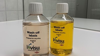 Dow adhesive for wash-off labels recognized for sustainable package design