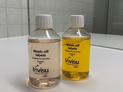 Dow adhesive for wash-off labels recognized for sustainable package design