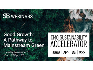 SB Webinar - Good Growth: A Pathway to Mainstream Green