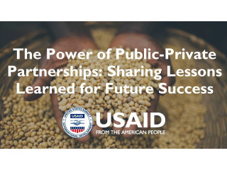 The Power of Public-Private Partnerships: Sharing Lessons Learned for Future Success