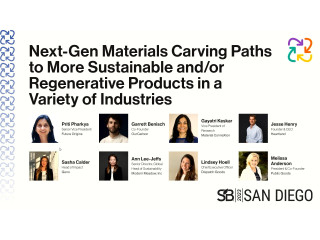 Next-Gen Materials Carving Paths to More Sustainable and/or Regenerative Products in a Variety of Industries