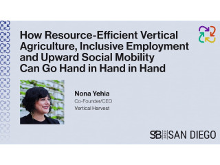 How Resource-Efficient Vertical Agriculture, Inclusive Employment and Upward Social Mobility Can Go Hand in Hand in Hand