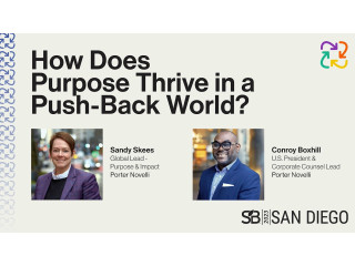 How Does Purpose Thrive in a Push-Back World?