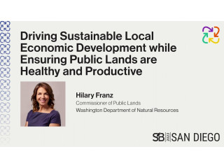 Driving Sustainable Local Economic Development while Ensuring Public Lands are Healthy and Productive