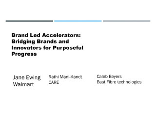 Brand-Led Accelerators: Bridging Brands and Innovators for Purposeful Progress