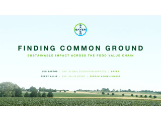 Finding Common Ground – Sustainable Impact Across the Food Value Chain