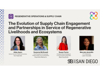 The Evolution of Supply Chain Engagement and Partnerships in Service of Regenerative Livelihoods and Ecosystems